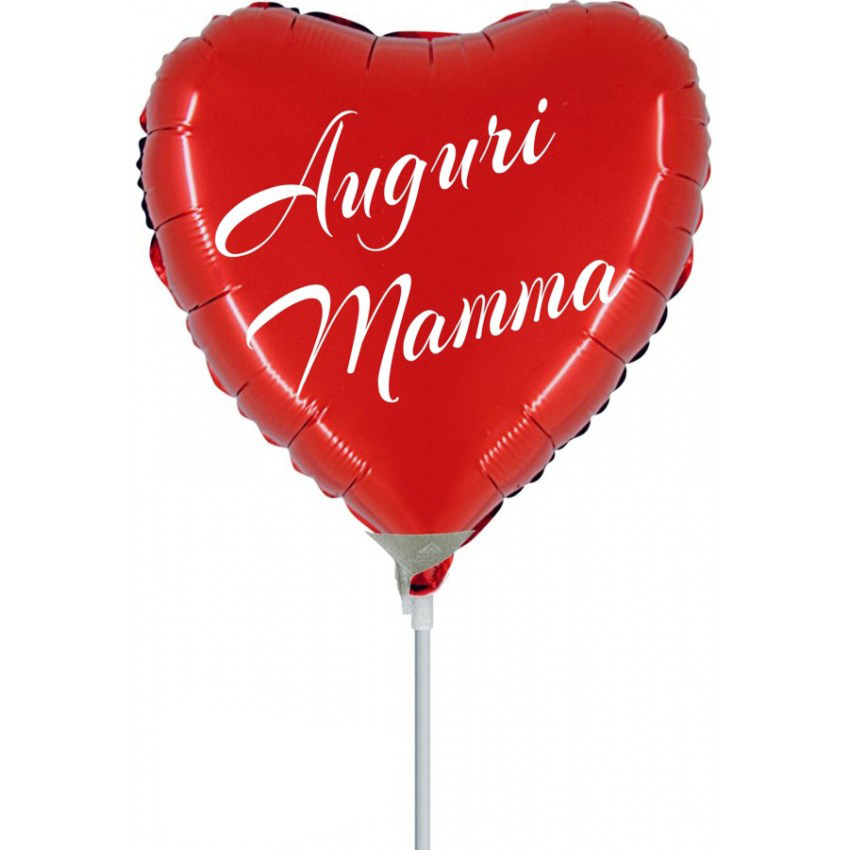 Palloncini Mylar CTX - Auguri Mamma Minishape (9”)